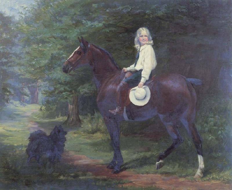 Margaret Collyer Oil undated here Favourite Pets oil painting image
